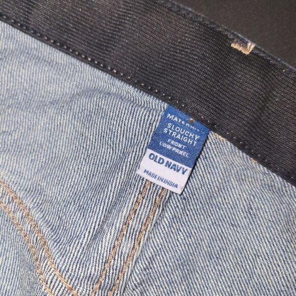 New Old Navy Maternity Low Panel Jean Shorts 18 - Picture 4 of 10